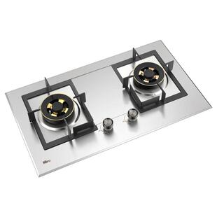 德国米芙MIFU家用猛火不锈钢燃气灶天然气台嵌两用液化气煤气双灶