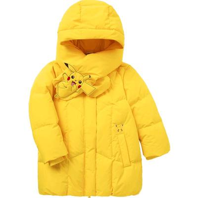 巴拉巴拉中长款加厚男女童羽绒服