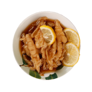 阮小厨无骨凤爪200克盒柠檬不辣蒜香微辣麻辣酸辣脱骨鸡爪温州味