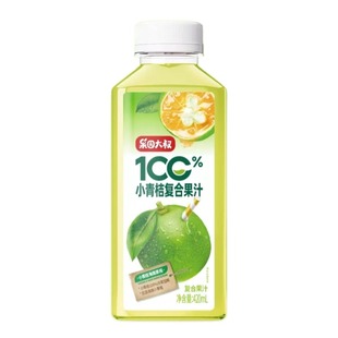 100%小青桔复合果汁小青桔汁420ml*12瓶海南原榨无菌冷灌配料干净