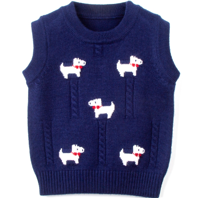 男童背心羊绒衫男宝宝坎肩女童针织衫羊毛衫2025新款儿童毛衣马甲