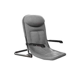 午憩宝床上靠背椅靠垫折叠老人神器榻榻米座椅宿舍学生懒人沙发椅