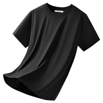 7A级抗菌男士冰丝醋酸莱赛尔短T