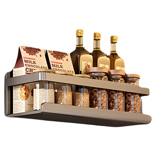 冰箱上置物架侧面收纳磁吸厨房保鲜膜调味料刀架筷子筒挂架壁挂式