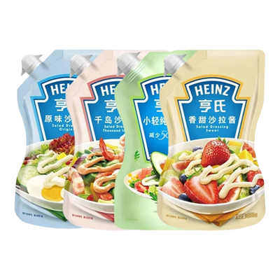 亨氏香甜咸蛋黄三明治寿司沙拉酱