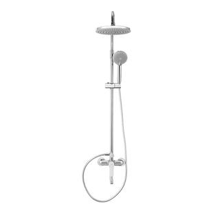 华艺卫浴淋浴花洒套装家用洗澡淋浴器明装电镀精铜239088