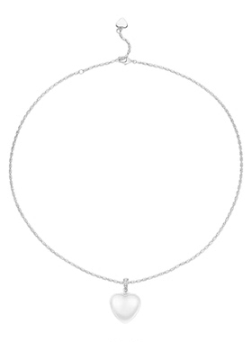 TWINSLULU纯净透亮爱心项链