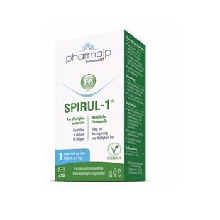 瑞士pharmalp螺旋藻有机铁身体净化细胞能量免疫力全面营养