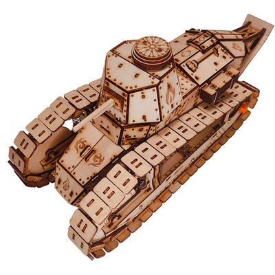 雷诺FT-17遥控坦克模型拼装