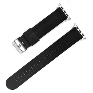 适用AppleWatch表带加长大码iwatch硅胶S11运动Series9/10/Ultra