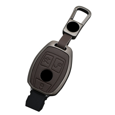 适用奔驰钥匙套e260l老款c200L男士a级壳glc女扣车内装饰用品大全