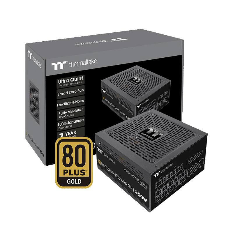 Tt鋼影 GF1 650W750W850W臺式機(jī)電腦電源金牌全模組主機(jī)電源