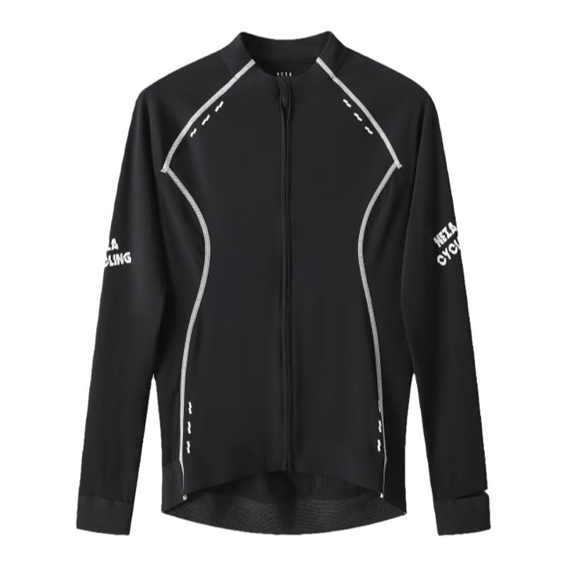 NEZA「鲲.辟方」男款零感骑行服高弹速干长袖上衣公路车自行车