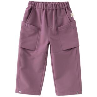 戴维贝拉儿童裤子女童男童休闲裤2026春季新款中大童运动长裤童装