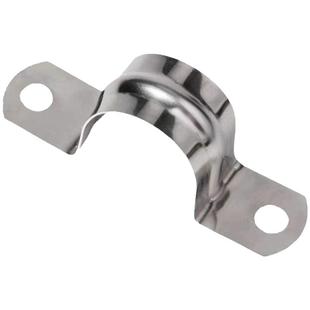 骑马卡不锈钢单边管卡u型16铁排卡20线管卡扣固定管夹加宽加强型