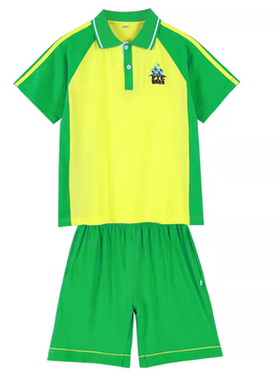 广州番禺区小学生校服纯棉套装