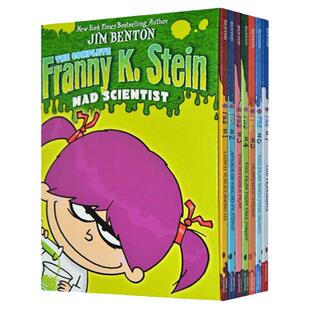 科学小超人弗兰妮7册套装 英文原版 Complete Franny K. Stein Mad Scientist 疯狂科学家进口儿童英语章节桥梁书 小学生课外