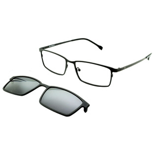超轻眼镜架纯钛近视眼镜框钛架全框男配偏光磁吸墨镜贴片T80A97AA
