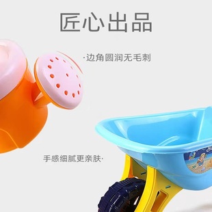 沙滩玩具超大玩女孩戏水沙手推车号男户外件套7 夏季 733A 329