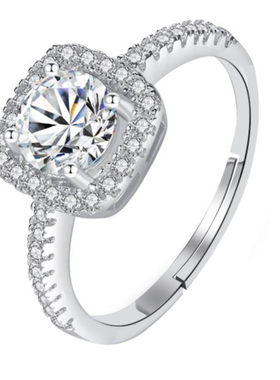 婚礼情侣仿真对戒可调节求婚