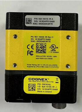 议价正品COGNEX/康耐视 DM363QL 质量保证