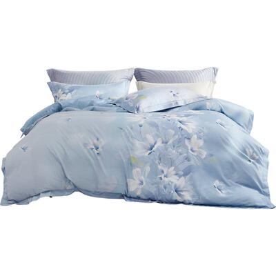 水星家纺全棉四件套24新品简约