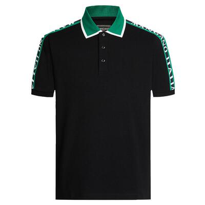 曼加龙男士夏季新款情侣印花T恤