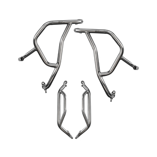 雪狼S-WOLF适配春风450MT不锈钢保险杠护杠发动机护板边包板