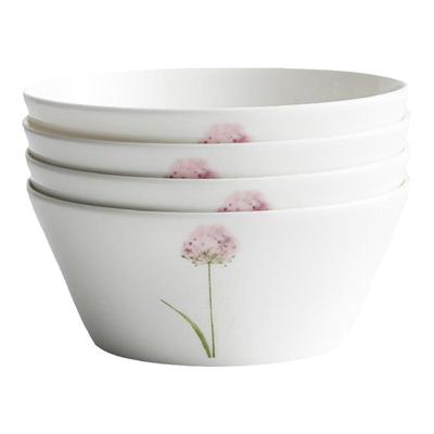 唯润骨瓷面碗6只斗笠碗