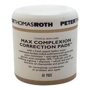 美国直邮PeterThomasRoth彼得罗夫洁肤棉片60片清除黑头改善毛孔