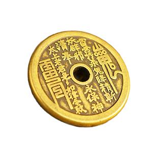 【山鬼花钱】明静阁仿古八卦铜钱平安扣挂坠男女复古项链吊坠手链