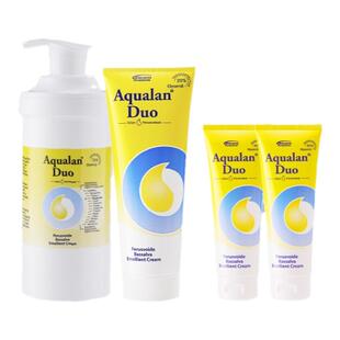 芬兰艾欧兰AqualanDuo多润乳加倍滋润保湿乳500g+200g +100g*2