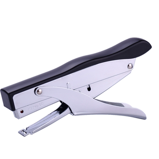 可得优加大订书机省力型外卖手握式10号12号针文件订书器办公手握超厚外卖打包资料学生订书钉通用型厚5154k