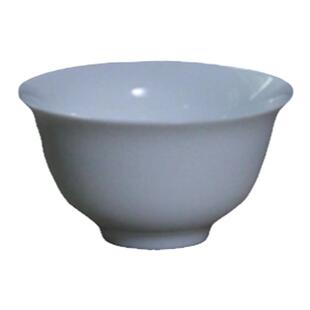 潮汕传统若深工夫茶具迷你小号25ml茶杯白玉令纯白色薄胎杯品茗杯