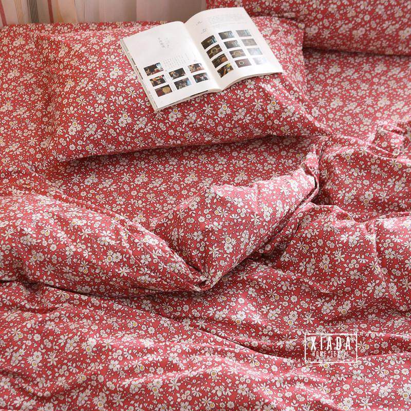 秋冬碎花被套单件纯棉厚斜纹全棉被罩宿舍1.5双人2.0x2.3 2.2x2.4