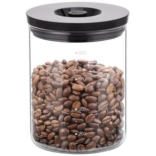 尚明玻璃储物罐咖啡茶叶糖果密封罐加厚玻璃零食干货存储罐玻璃罐