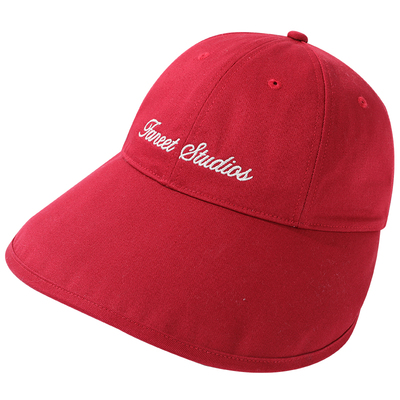 FANCET春夏帽子女防紫外线太阳帽大头围渔夫遮阳防晒帽条纹棒球帽