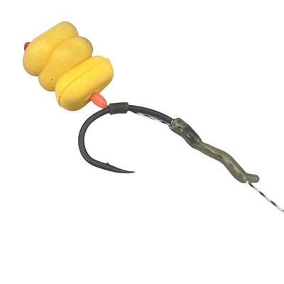 欧鲤钓线辩钓组EVA玉米+硅胶玉米反底钓鲤鱼草鱼湖库江河成品线组