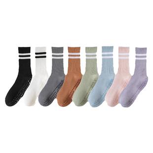 瑜伽袜防滑普拉提室内舞蹈健身女跳操跳绳袜硅胶袜