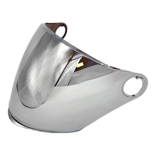 电动车踏板摩托车头盔镜片防雾高清防紫外线防晒面罩安全帽挡风镜