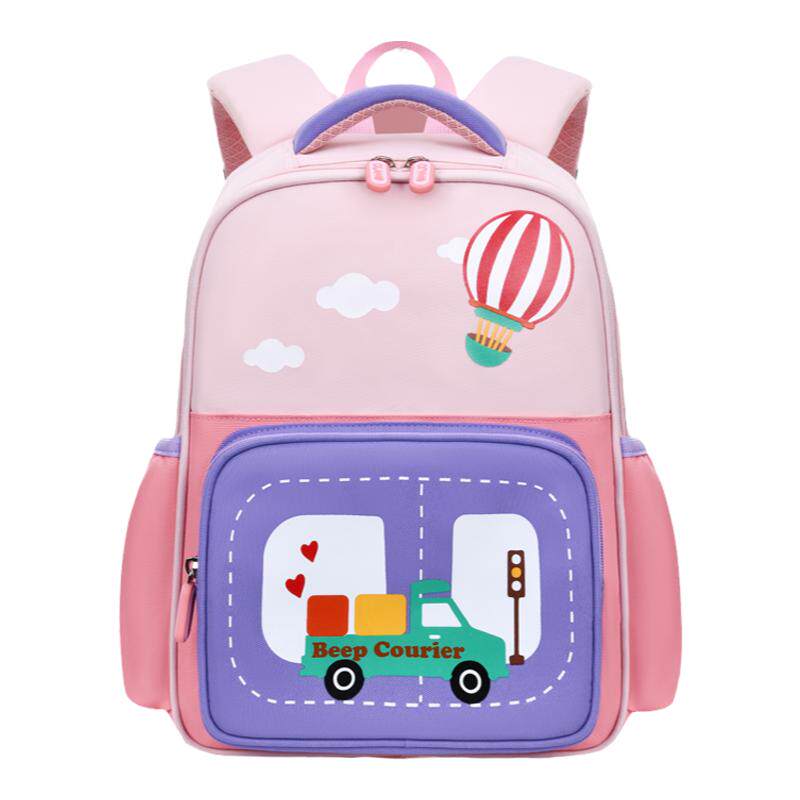 小学生卡通轻便减负护脊书包