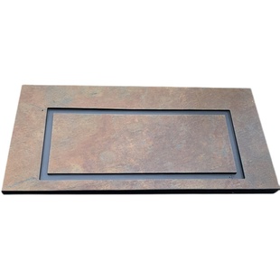 天然歙砚金皮籽料茶盘整块创意家用茶台端砚砚石中式复古茶海定制