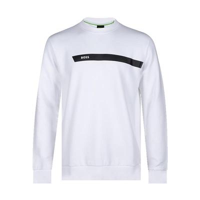 HugoBoss经典logo套头衫卫衣