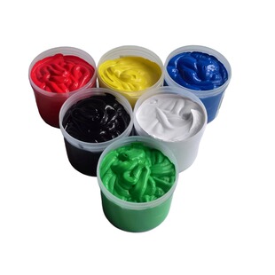 服装无纺布料丝网印刷水性油墨棉工作服丝网印花弹性色浆尼龙胶浆