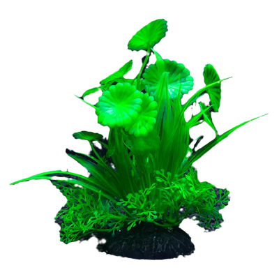 小鱼缸仿真水草造景假花假草金鱼缸塑料花装饰水族箱饰品小摆件