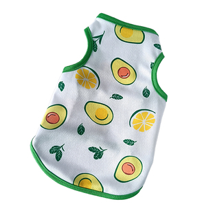 小猫咪衣服夏天背心薄款泰迪猫咪比熊博美贵宾小型犬幼犬宠物夏季