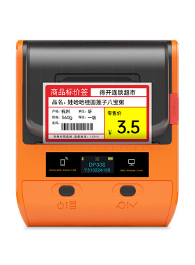 德佟DP30S超市价格标签打印机