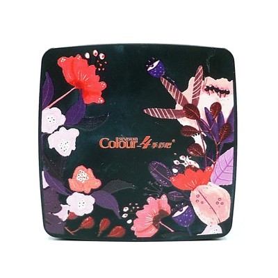 四季彩吧蘑菇头美颜气垫bb粉底霜提亮保湿遮瑕隔离粉底液4季彩吧