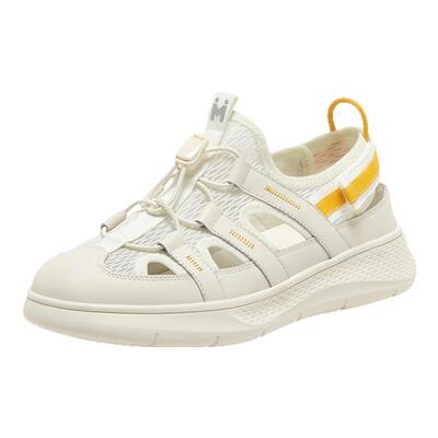 Mirabell/美丽宝夏季新款百搭镂空凉鞋女免系透气女休闲凉鞋