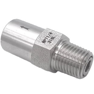 316L不锈钢气体溢流泄压弹簧式可调节安全卸荷自动单向防爆排气阀